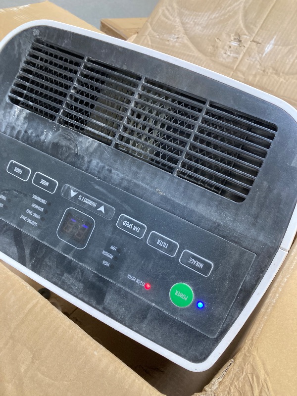 Photo 1 of  DSX-30M-01 Portable Dehumidifier, 30 Pints Per Day, 41° Low temp Operation, Adjustable Humidistat, Ultra Quiet Operation, Auto Defrost, Garden Hose Connector, Washable/Reusable Filter 