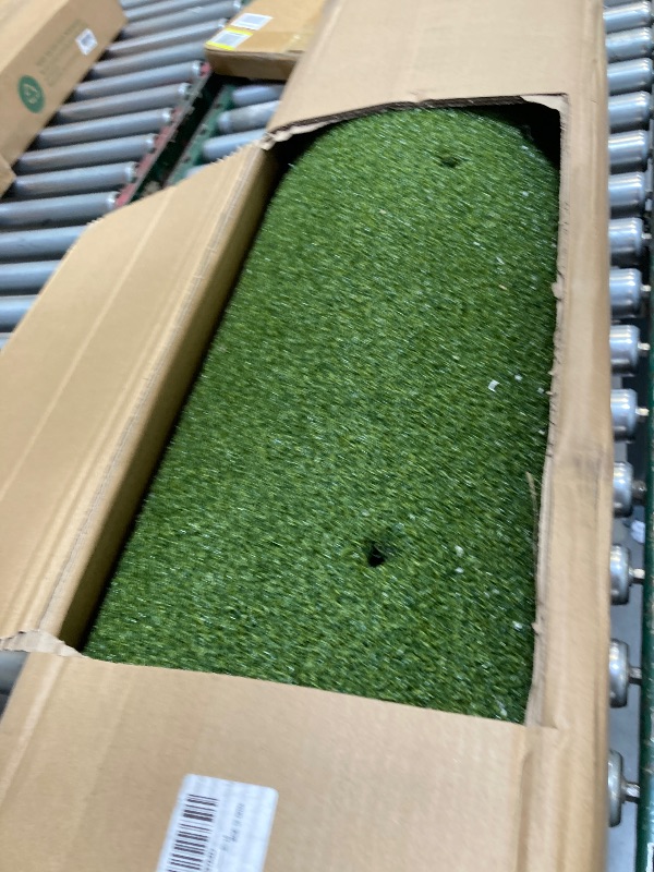 Photo 1 of  Bltend Thickened Golf Mat: 5x4ft 31mm/21mm Heavy-Duty Golf Hitting Mats Practice Outdoor/Indoor, Elite Dense Artificial Turf Matt Training Aid for Backyard/Garage/Driving Range/Simulators 