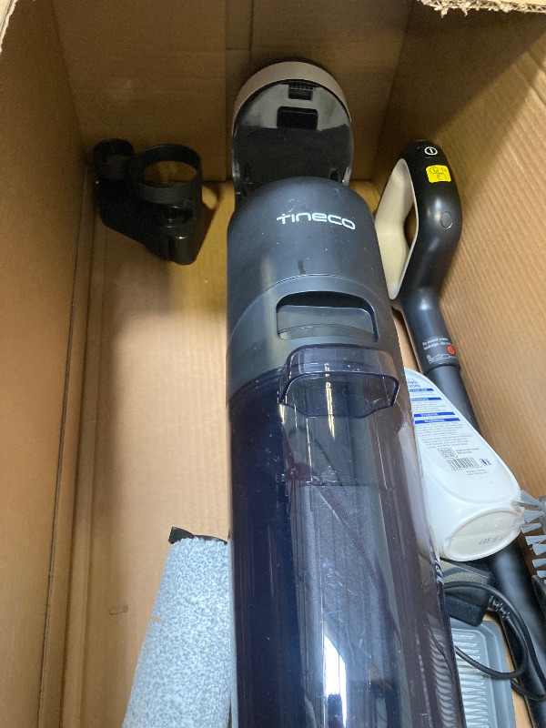 Photo 1 of  Tineco Floor ONE S3 Cordless Hardwood Floors Cleaner&Floor Cleaning Solution 1L& Replacement 2 HEPA Assembly & 2 Brush Roller Set 