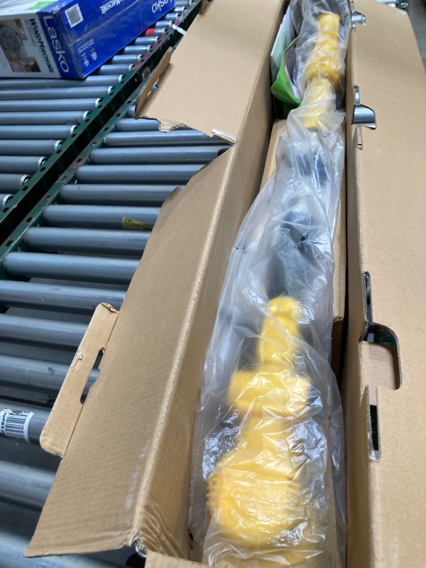Photo 1 of Cordless  Wacker for Dewalt 20V MAX Battery, 4-in-1 Electric Weed Eater, String Trimmer with 5 Blades, for Lawn, Yard and Bush Trimming (No Battery) (Yellow)