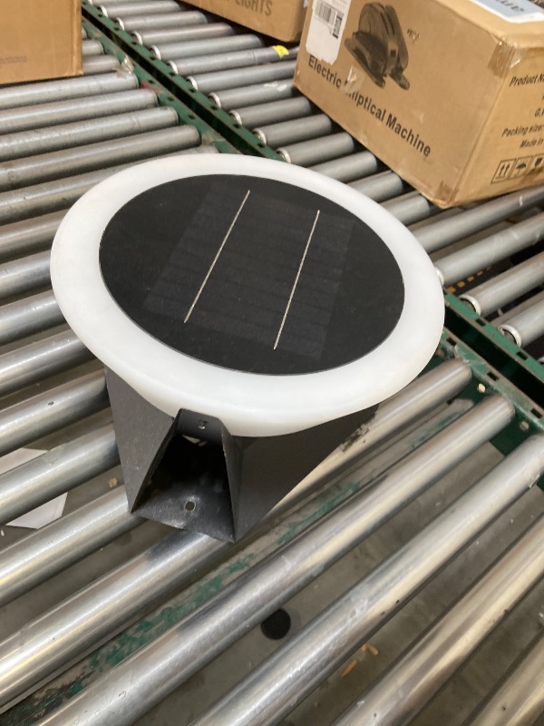 Photo 1 of  Masdio Landing Light Outdoor Solar Post Cap Lights, Deck Fence, Modern Pillar Post Lights, Waterproof Warm/Cool Lighting for Landscape Garden/Patio 