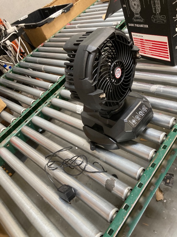 Photo 1 of  PANERGY Portable Misting Fan 4-Speed Fan Auto Oscillation 