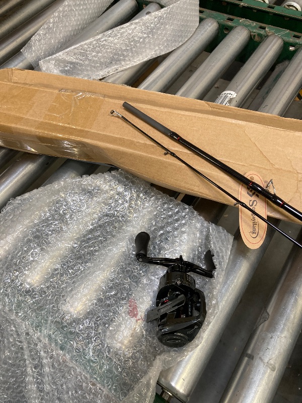 Photo 1 of  Sougayilang Baitcasting Fishing Rod and Reel Combo, Medium 6'/7' Low Profile with SuperPolymer Handle 