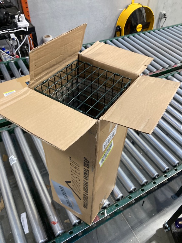 Photo 1 of HOMESTEAD Heavy Duty Live Trap - Professional Style One-Door Live Animal Traps for Rabbit, Squirrel, Possum, Skunk, Kitten, Mink Small