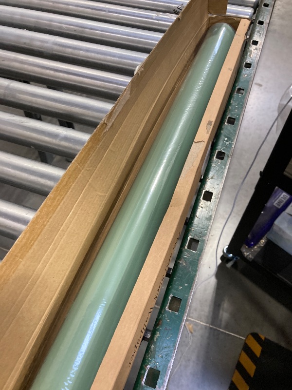 Photo 1 of  Olive-Green Wallpaper - 394'' x 24''- Self-Adhesive, Removable and Waterproof - Solid Color Peel and Stick Contact Paper for Cabinet, Countertop, Desktop, Rental Property, Kitchen, Bedroom 
