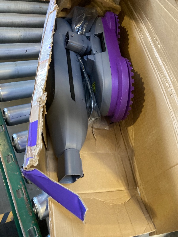Photo 1 of Scrub & Steam Mop with Rotating Mop Pads, LED Headlights, 6 Scrub Pads, Large Tank, Swivel Steering, Effortless Scrubbing Hard Floor Cleaner Upgraded
