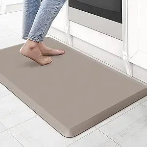 Photo 1 of KitchenClouds Kitchen Mat Cushioned Anti Fatigue Rug - Waterproof Non Slip Standing Desk Mat Comfort Floor Mats for Kitchen House Sink Office 