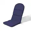 Photo 1 of 20 x 50 1-Piece Deep Seating Patio Outdoor Adirondack Chair Cushion in Navy Blue