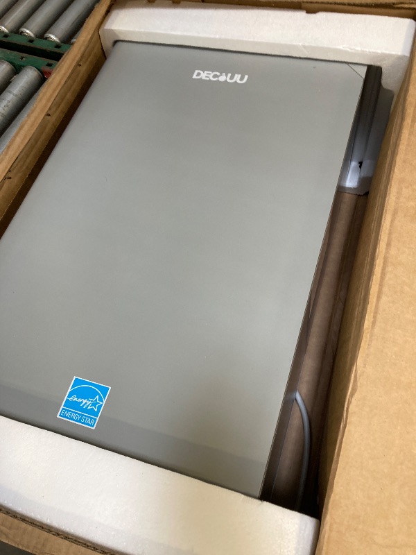 Photo 1 of 4800 Sq.Ft Energy Star Most Efficient 2024 Dehumidifier,DECIUU Max 100 Pint (Standard 70 Pint) Dehumidifier for Basement with Drain Hose,Intelligent Humidity Control for Home Bathroom Garage Bedroom