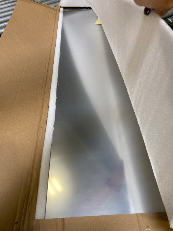 Photo 1 of 47.25x15.75 Inch Full-Length Mirror,Acrylic Shatterproof Soft Mirror, Non-Glass Wall-Mounted Fitness Mirror for Home, Lightweight Durable Modern Decor for Bedroom/Living Room/Cloakroom