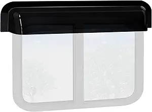 Photo 1 of RV Window Rain Deflector Guard & Sun Visor Shade, RV Windows Blade Rain Sunroof Deflector Fits 30 inch Wide RV Sliding&Vertical Window,Deflects Rain and Sun Protection for Camper Van Windows