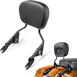 Photo 1 of PBYMT Backrest Sissy Bar Fit for Harley Davidson Touring 2009-later (Black)