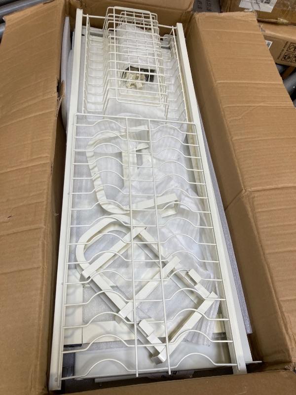 Photo 1 of Milkshake White 3 Tier Over Sink Dish Rack Drainer with Cover - Space-Saving Organized Drying Rack for Dishes, Glasses, Bowls, Cutlery