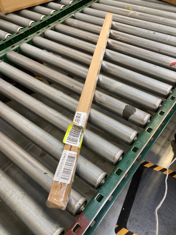 Photo 1 of 36 Inch Ceiling Fan Downrod with UL Wires, Matte Black, 1-Inch Diameter, Unthreaded