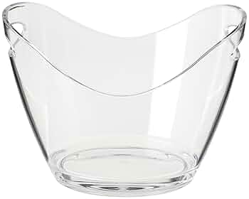 Photo 1 of 4pack Vino Gondola Wine Bucket, Clear