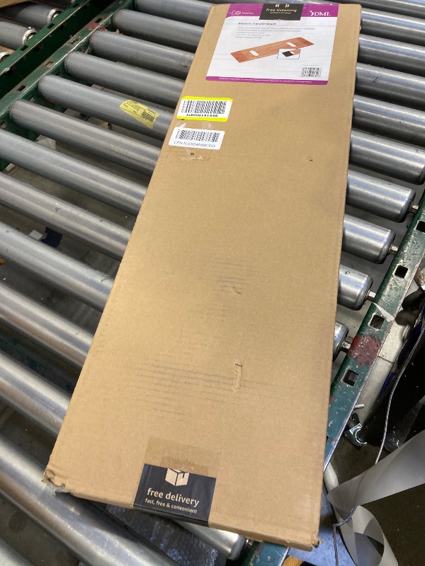 Photo 1 of DMI Transfer Board and Slide Board made of Heavy-Duty Wood for Patient,Senior and Handicap Move Assist and Slide Transfers,FSA and HSA Eligible,Holds up to 735 Pounds,2 Cut Out Handle,32 x 10 x 1