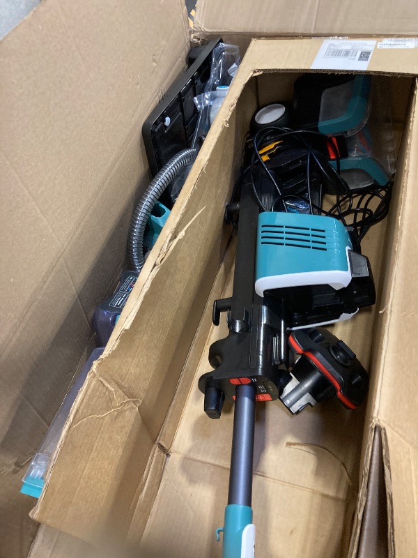 Photo 1 of Shark R-EX205 CarpetXpert Carpet, Area Rug & Upholstery Cleaner with StainStriker, Built-in Spot & Stain Cleaner, Teal - Certified , EX200 Series (Renewed)