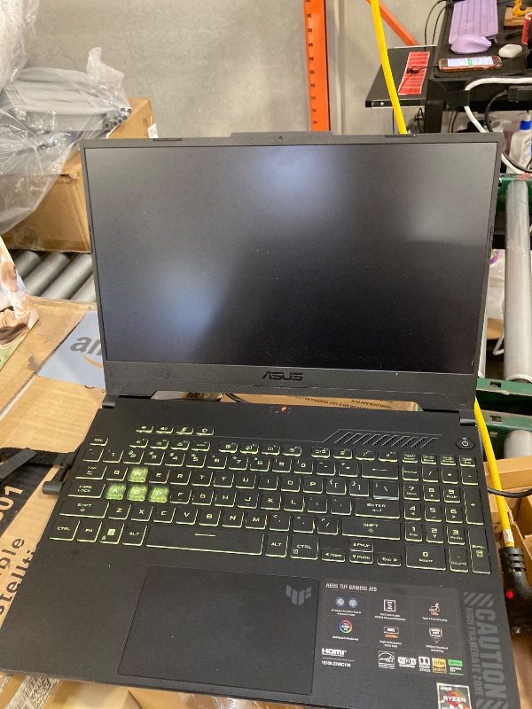 Photo 1 of ASUS TUF Gaming A15 (2023) Gaming Laptop, 15.6” FHD 144Hz, 100% sRGB Display, GeForce RTX 4060, AMD Ryzen 7 7735HS, 16GB DDR5, 1TB PCIe SSD, Wi-Fi 6, Windows 11, FA507NV-EH74