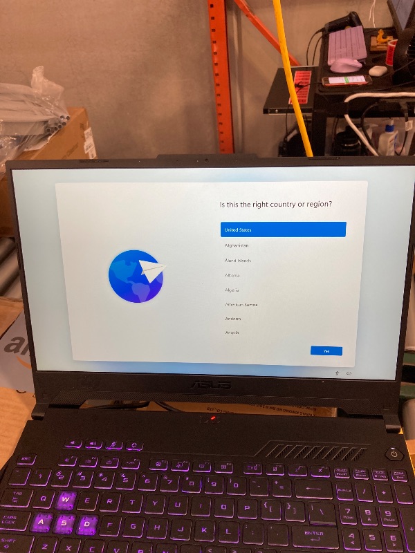 Photo 1 of ASUS TUF Gaming A15 (2023) Gaming Laptop, 15.6” FHD 144Hz, 100% sRGB Display, GeForce RTX 4060, AMD Ryzen 7 7735HS, 16GB DDR5, 1TB PCIe SSD, Wi-Fi 6, Windows 11, FA507NV-EH74
