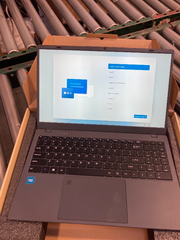 Photo 1 of Coolby 15.6inch Windows 11 Laptop, 12GB RAM/256GB SSD, 1920x1080 IPS Display, Intel N95(Beats N5095) Quad Core Laptop Computer, Support Fingerprint, WiFi 5, BT