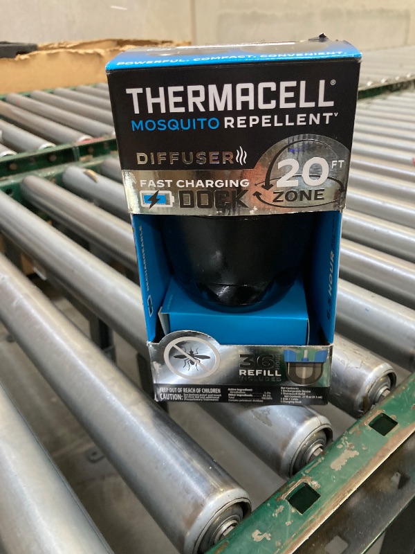 Photo 1 of Thermacell Mosquito Repellent E-Series Rechargeable Repeller; Patio Shield 20’ Mosquito Protection Zone; Includes 36-Hr Repellent Refill; No Flame or Scent; Bug Spray and Bug Zapper Alternative