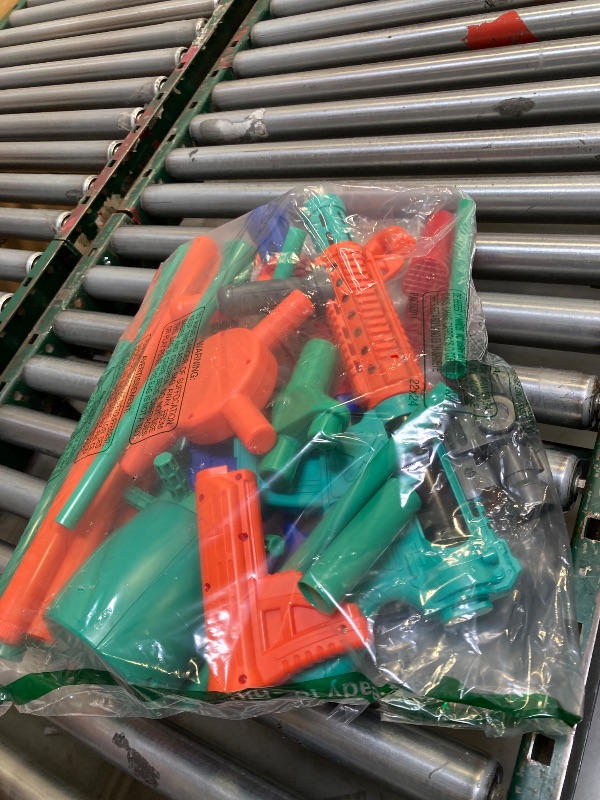 Photo 1 of Shooting Games Toys for Age 5 6 7 8 9 10+ Year Old Boys, Kids Toy Sports & Outdoor Game with Moving Shooting Target & 2 Popper Air Toy Guns & 24 Foam Balls, Gifts for Boys and Girls