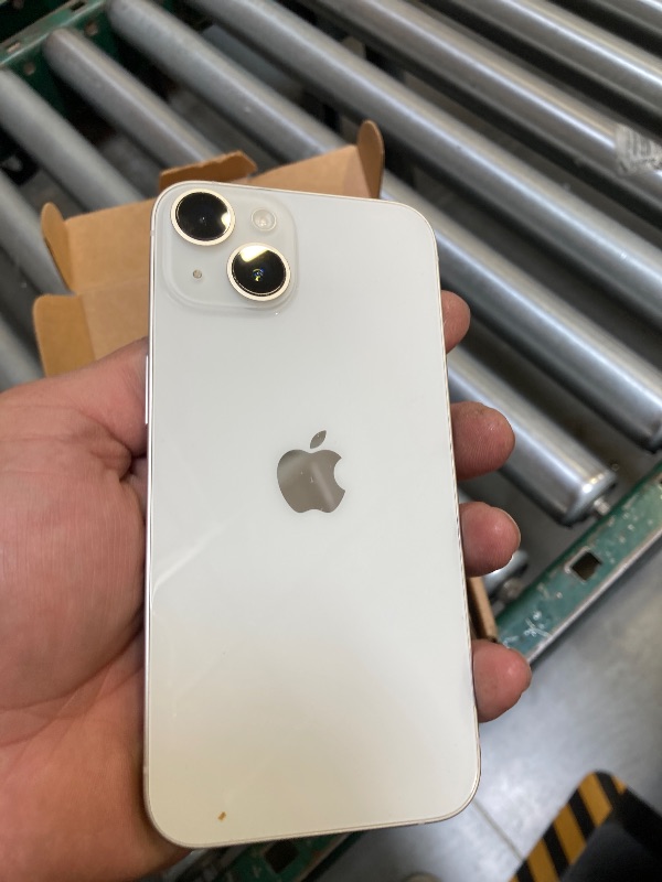 Photo 1 of Apple iPhone 14, 128GB, Starlight - Unlocked (Renewed)