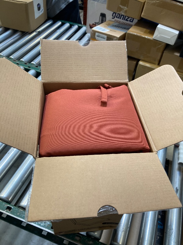 Photo 1 of Favoyard Outdoor Chair Cushion 21 x 20 x 2 Inch Waterproof & Color Fade Resistant High Back Patio Furniture Cushion Replacement with Removable Cover, Ties and Hidden Zipper for Outdoor Dining Chairs