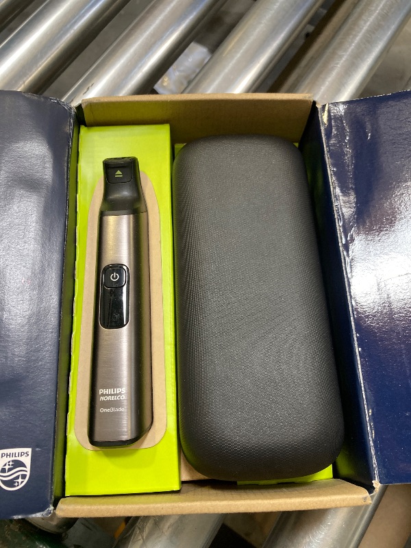 Photo 1 of Philips Norelco OneBlade 360 Pro Face + Body, Hybrid Electric Beard Trimmer, Shaver and Bodygroomer, with 360 Blade Technology, Model QP6552/90