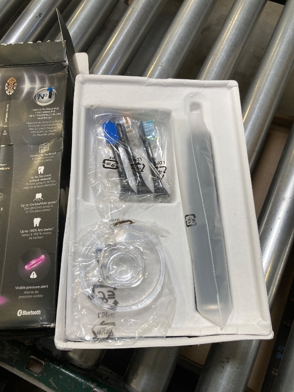 Photo 1 of Philips Sonicare DiamondClean Smart 9500 Electric Toothbrush, Sonic Toothbrush with App, Pressure Sensor, Brush Head Detection, 5 Brushing Modes and 3 Intensity Levels, Black, Model HX9923/11