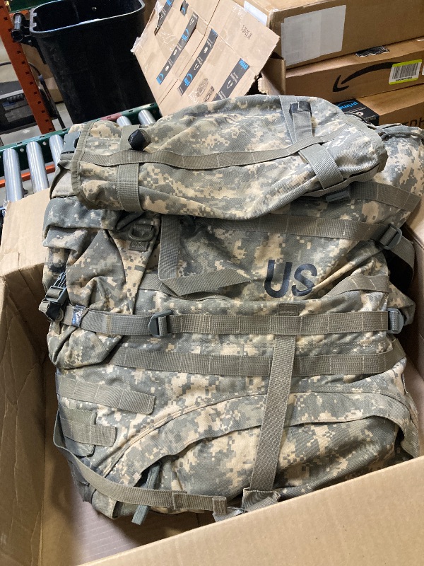 Photo 1 of US Military ACU Assault Pack 3 Day Molle II Backpack Bug Out Bag
