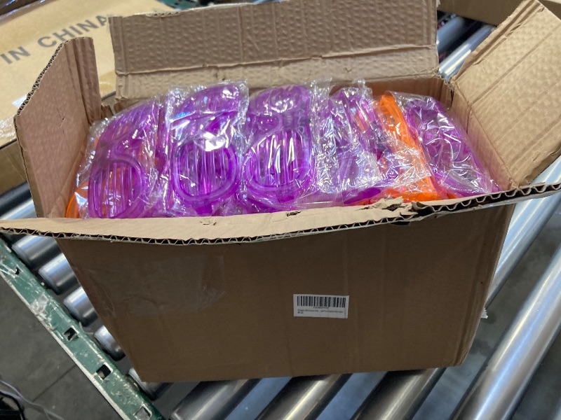 Photo 1 of 70 Packs LED Glasses 5 Neon Colors glow in the dark party supplies Favor for Kids Adult Glow sticks Light Up Glasses fit Holiday Birthday Valentine's Day and Halloween Party Supplies Cosplay Christmas
