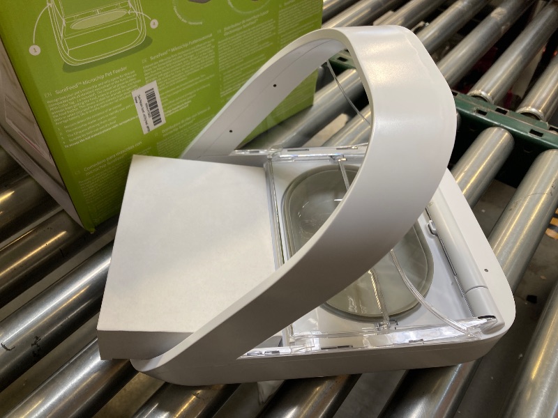 Photo 1 of Sure Petcare -SureFlap - SureFeed - Microchip Pet Feeder - Selective-Automatic Pet Feeder Makes Meal Times Stress-Free, Suitable for Both Wet and Dry Food - MPF001