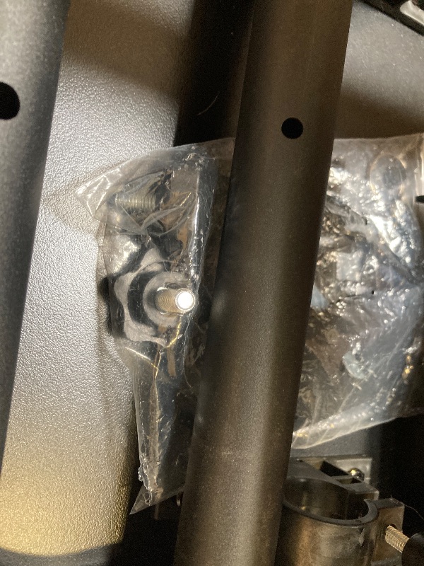 Photo 1 of Adjustable Overbed Bedside Table, Hospital Bed Table with Wheels, Portable Rolling Desk, Mobile Small Standing Desk, Rolling Laptop Stand, Computer Cart
