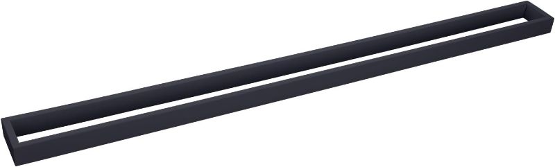 Photo 1 of GERZWY Matte Black 36-Inch Bathroom Towel Bar SUS 304 Stainless Steel Bath Towel Bar Modern Style Wall Mount HG17703-BK