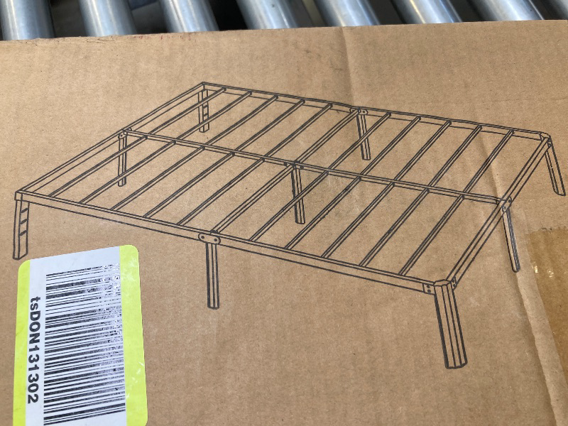 Photo 1 of 14in Metal Bed Frame King