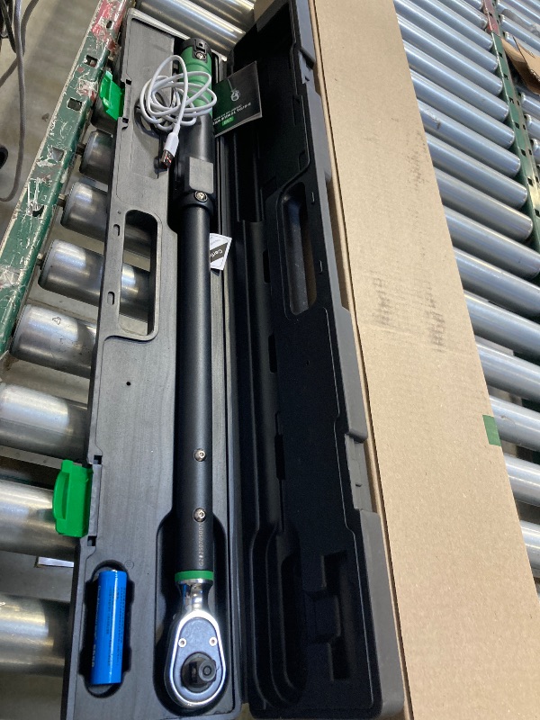 Photo 1 of Digital Torque Wrench 3/8 Drive, 2.2-44.3 ft-lbs,Inch Pounds Electric Wrench, Torque Wrenches, Snap on Wench for Bicycle & Moto Maintenance
