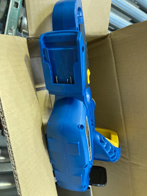 Photo 1 of Hedge Trimmer for Dewalt 20V Battery, Cordless Hedge Trimmer with 22'' Dual-Action Blade, 1600RPM, 3/5'' Cutting Width, Rotating Handle & Dual Switch Design (Battery Not Included) (Navy Blue)
