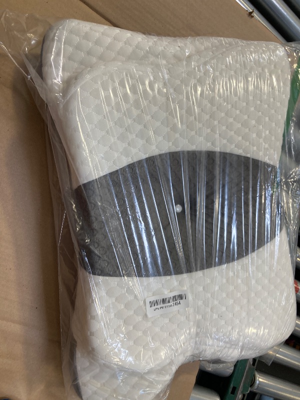 Photo 1 of CHxxy Memory Foam Pillows, Cervical Pillow for Neck and Shoulder Pain Relief, Ergonomic Contour Bed Pillow, Soft for Side Sleep Stomach Sleeping and Back Sleeper