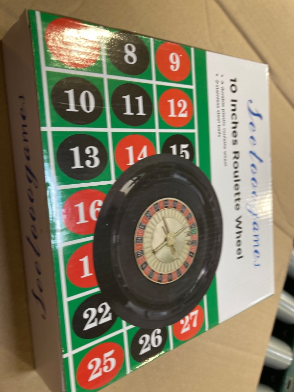 Photo 1 of SEETOOOGAMES 10 Inches Roulette Wheel