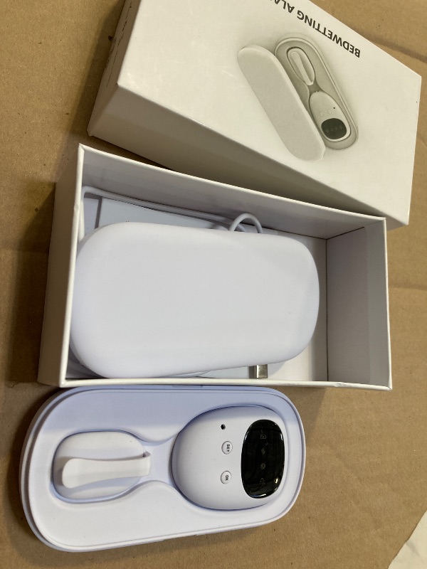 Photo 1 of TENQIU Wireless Bedwetting Alarm for Boys and Girls, USB Rechargeable, 3 Working Modes, Pee Alarm for Children?White