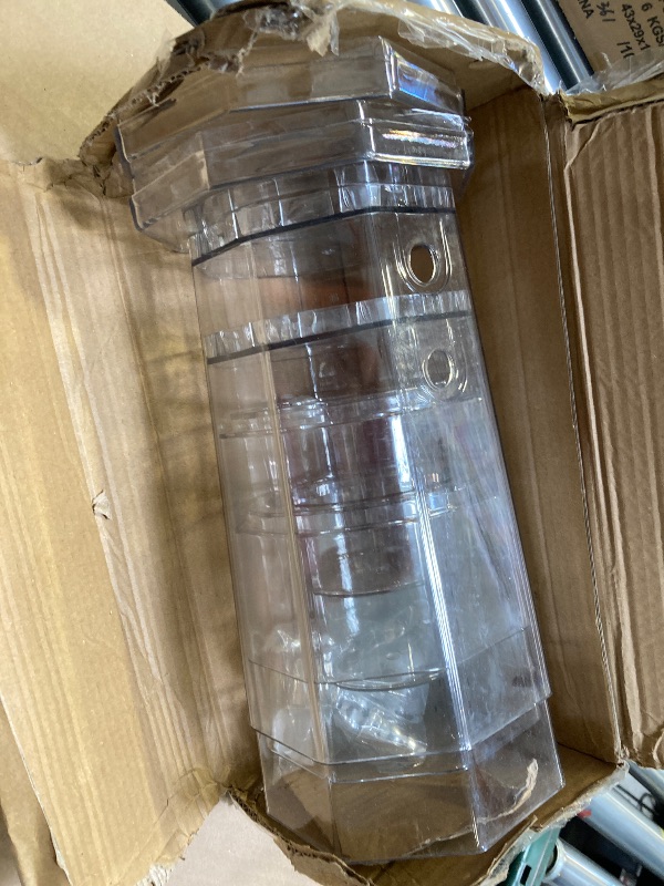 Photo 1 of Lifewit 1 Gallon Drink Dispensers for Parties 2 Pcs (in 1 Package), 4L Plastic Beverage Containers with Stand for Juice/Tea/Soda/Water, Clear Ice Lemonade Dispensers with Lid & Leak-proof Spigot