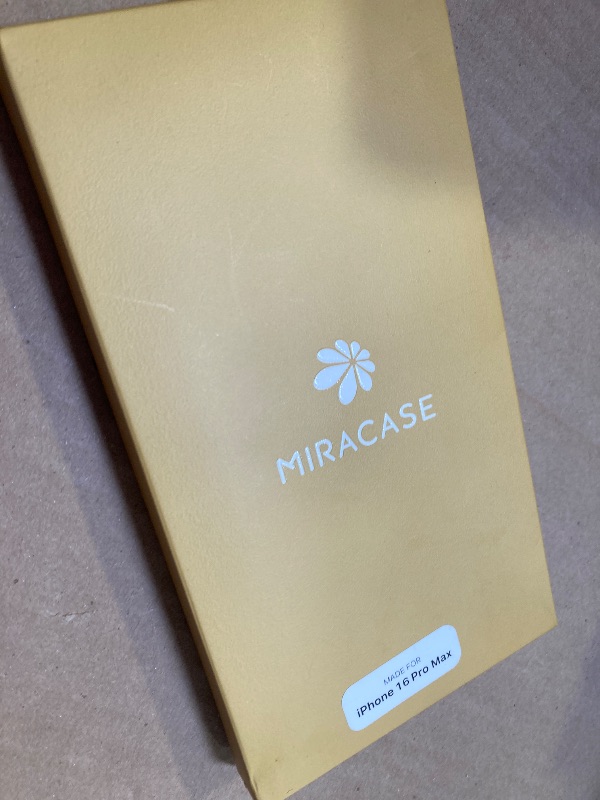 Photo 1 of Miracase Magnetic for iPhone 16 Pro Max Case 6.9'' [Compatible with MagSafe] Full-Body Phone case with Built-in Glass Screen Protector& Camera Protector,Drop Proof 16 Pro Max Cover,Black