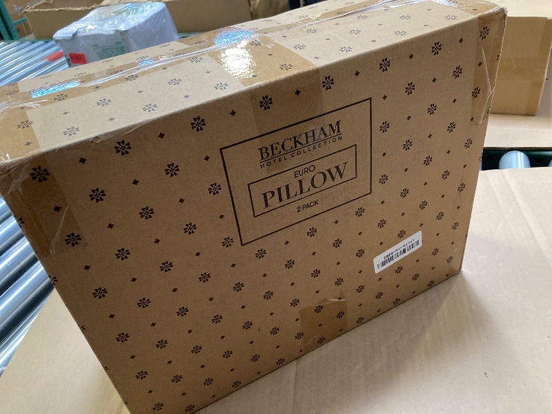 Photo 1 of 1PC ONLY----Beckham Hotel Collection Euro Size Throw Pillows  26 x 26 Down Alternative Pillow Insert for Bed, Couch, and Sofa