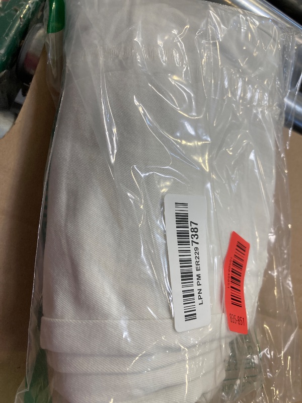Photo 1 of Sidefeel Jeans for Women Wide Leg High Waisted Stretchy Jeans Straight Leg Zimbaplatinum Ankle Denim Pants with Slant Pockets White Size 4