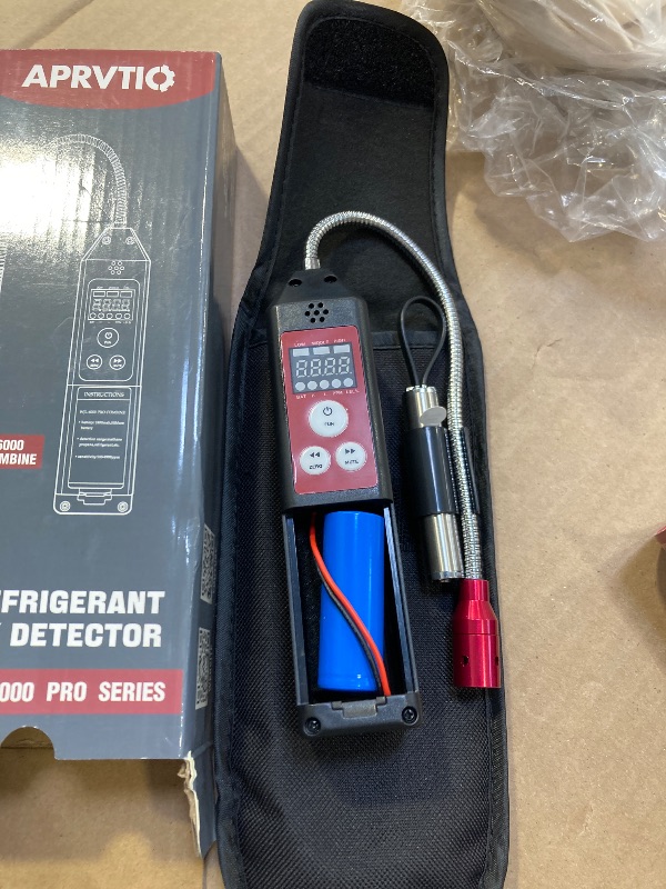 Photo 1 of Refrigerant Leak Detector, Aprvtio New Upgrade WJL-6000PRO Freon Leak Detector with Loud Alarm, 1800mAh Rechargeable Battery, Freon Sniffer HVAC Halogen Gas Sniffer for R22 R410A R134A R454B