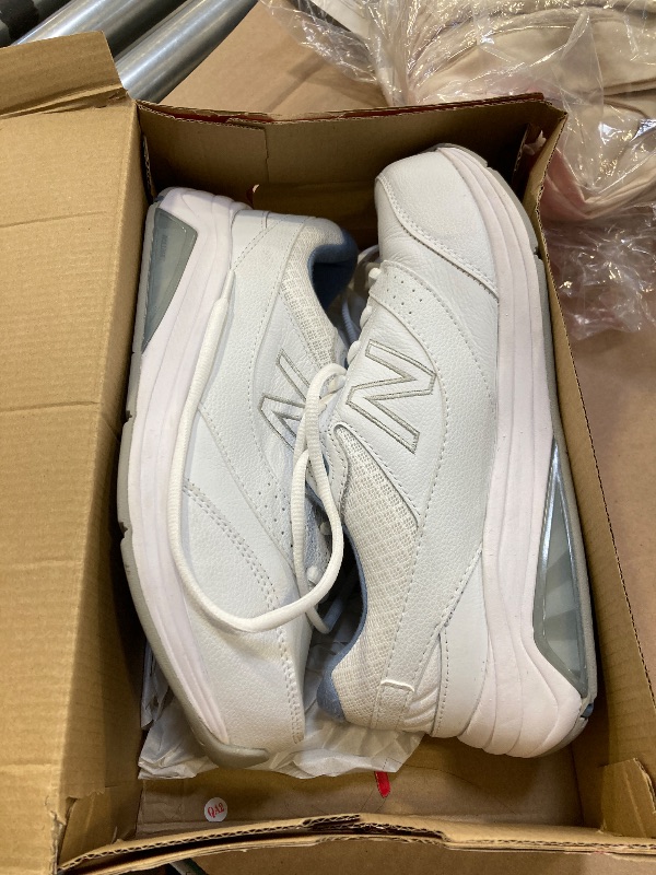 Photo 1 of New Balance Women's 928 V3 Lace-up Walking Shoe, White/Blue, 8.5