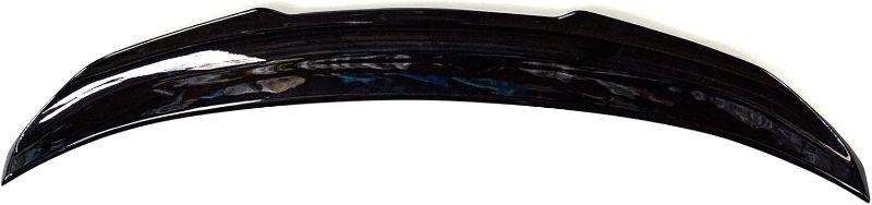 Photo 1 of KHK Spoiler Compatible with 2014-2024 Infiniti Q50, Glossy Black Car Rear Trunk Tail Spoiler, PSM Style Rear Wing Fits for Infiniti Q50 Sedan & Q50S Sedan
