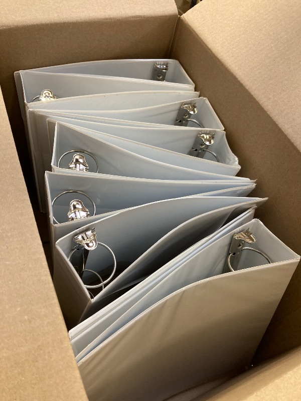 Photo 1 of Economy View Binder,2" Round Rings,375-S, 6 Pack
