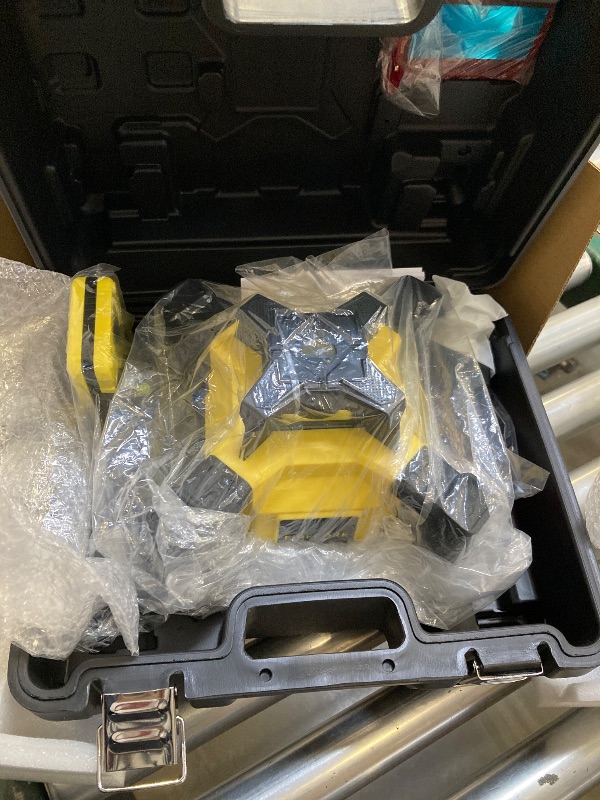 Photo 1 of Firecore FRL300R Rotary Laser Level Kit, 360 Degree Self-Leveling Horizontal Rotary Laser for Construction, Includes Receiver, Detector Holder, Glasses, Li-ion Battery and Hard Case
